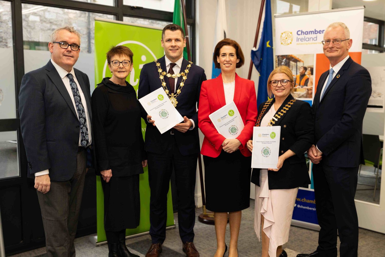 CHAMBERS IRELAND REPORT ON HEALTHY WORKPLACE RESEARCH LAUNCHED